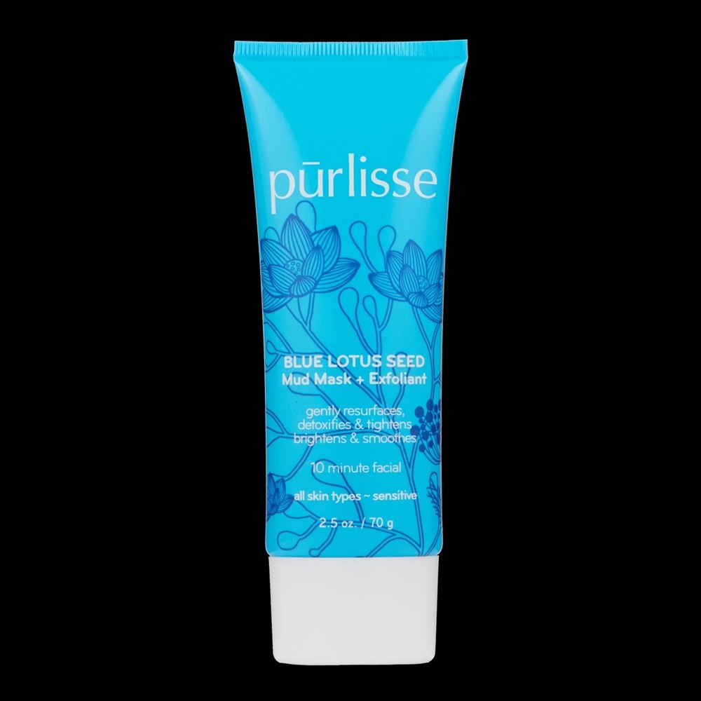 🆕PŪRLISSE BLUE LOTUS SEED MUD MASK + EXFOLIANT🆕
